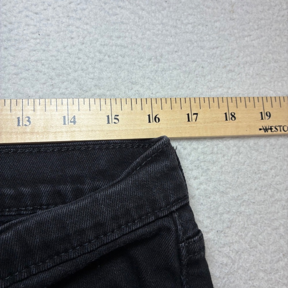 Levis 502 Taper Jeans Men 34x31 Black Stretch Denim Casual Minimalist Streetwear - Picture 4 of 7